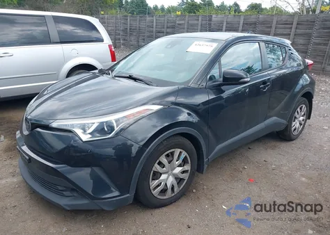 2019 Toyota C-Hr Le z USA, uszkodzony, nr VIN NMTKHMBX0KR094706
